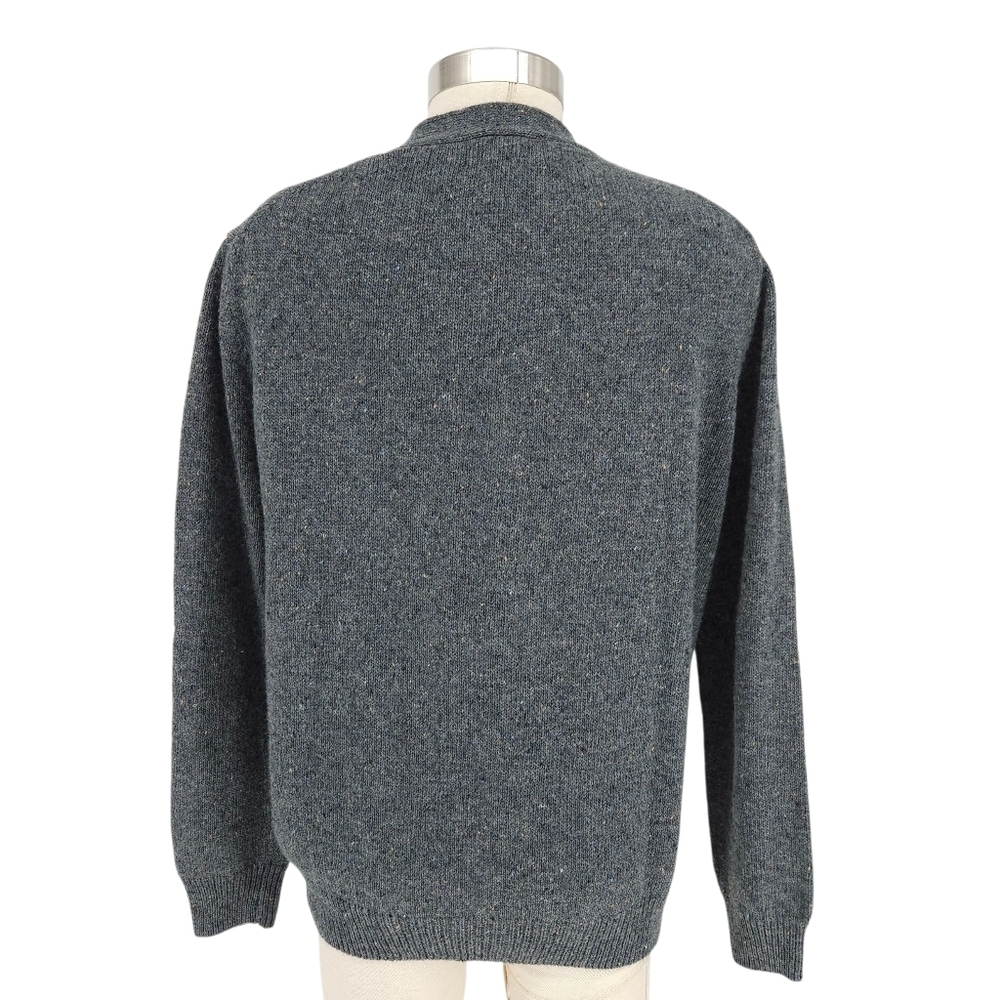 3.1 Phillip Lim Cardigan Sweater Wool Gray Long Sleeve V Neck Button Knit Small - Picture 4 of 6